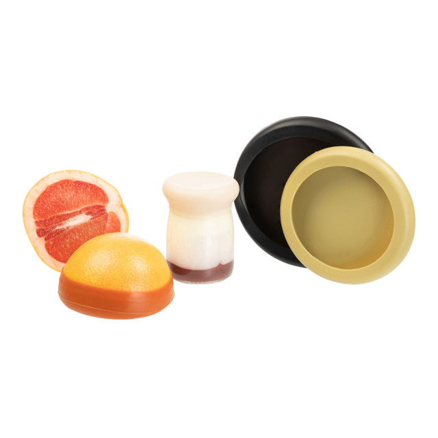 &Again Silicone Jar & Food Covers, Set of 4 detail