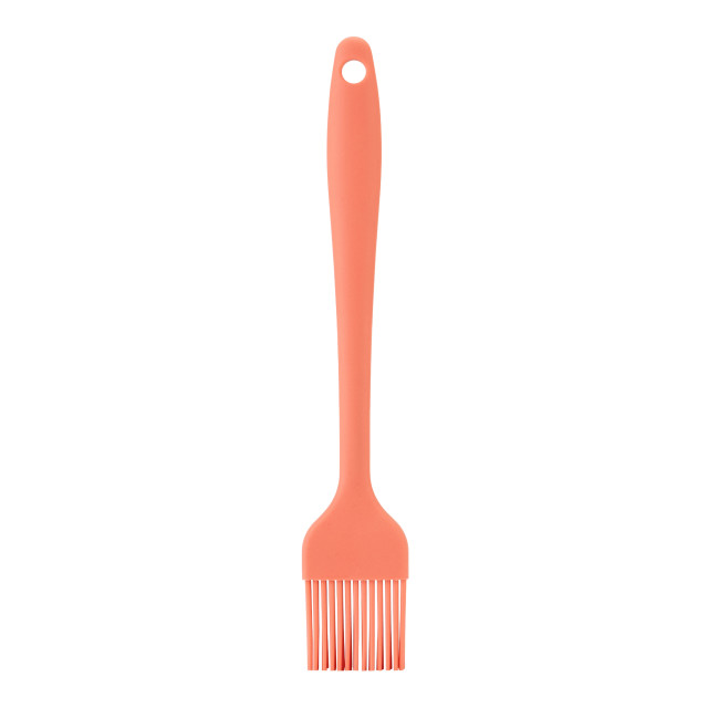 Fusion Twist Silicone Pastry Brush - Coral angle