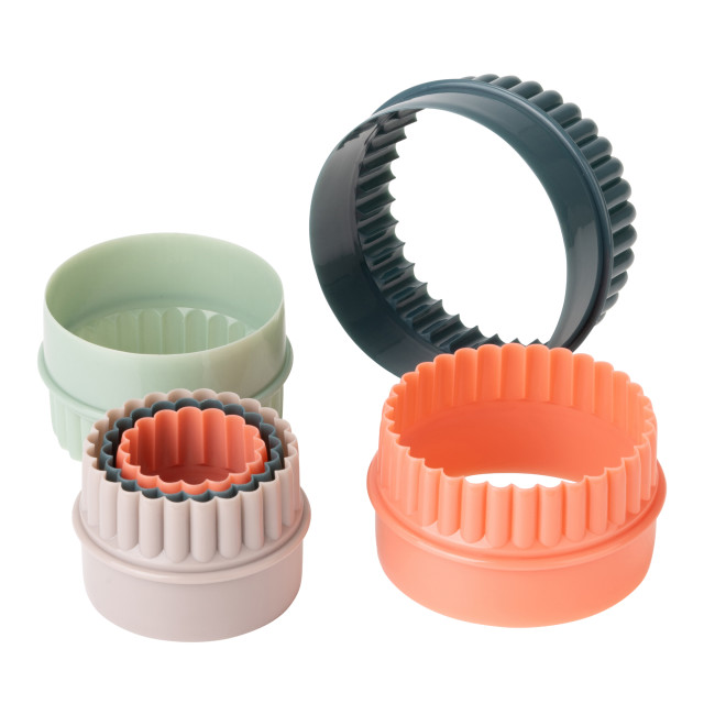 Fusion Twist Double Sided Cookie Cutter, Set of 6