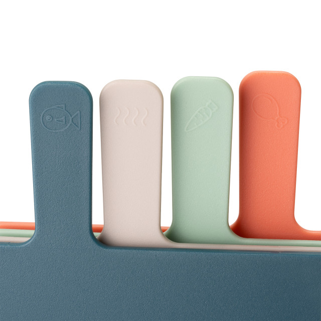 Fusion Twist Multi Chopping Board Set, 4-Piece detail