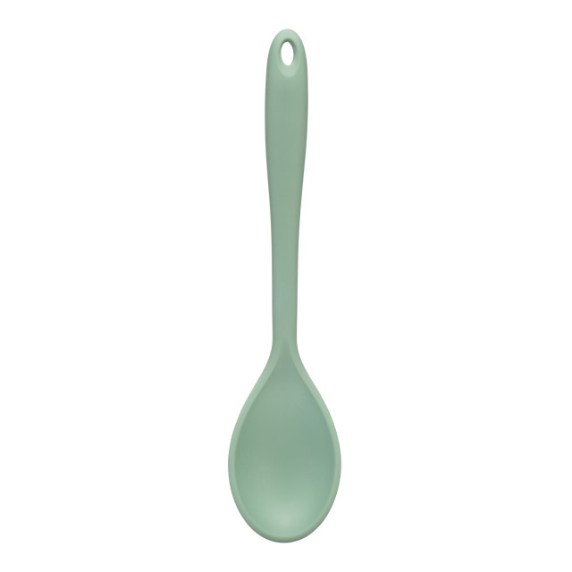 Fusion Twist Silicone Solid Spoon - Mint angle