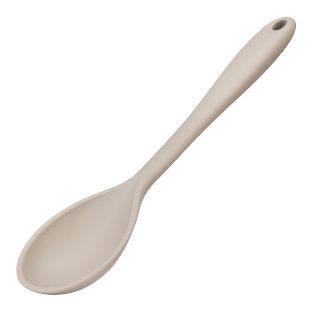 Fusion Twist Silicone Solid Spoon - Grey