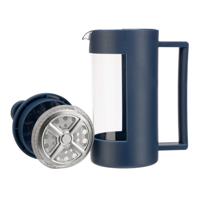 Siip French Press, 3-Cup - Navy angle