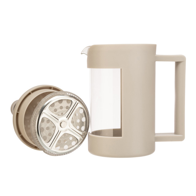 Siip French Press, 6-Cup - Warm Grey angle