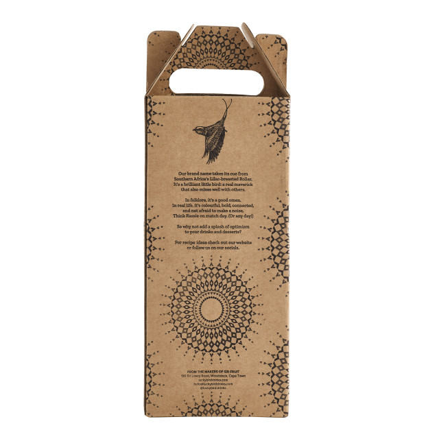 Luckybird African Litchi & African Passionfruit Syrup Gift Box, 250ml angle