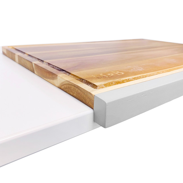 Mary Berry At Home Acacia Wood Chopping Board, 48cm detail