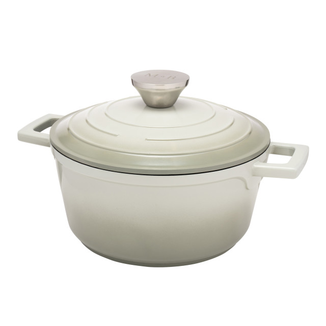 Mary Berry At Home Cast Aluminium Round Casserole Dish - 20cm