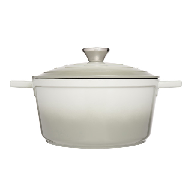 Mary Berry At Home Cast Aluminium Round Casserole Dish - 24cm angle