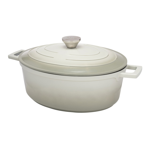 Mary Berry At Home Cast Aluminium Oval Casserole Dish