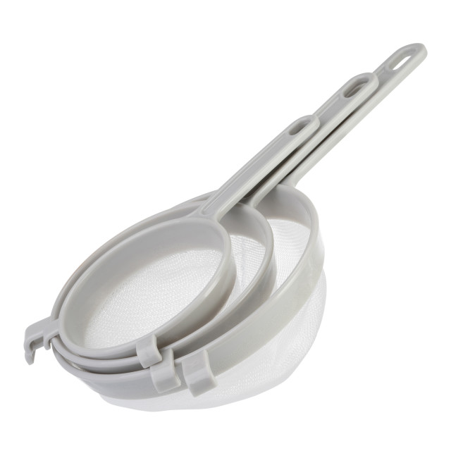 Just The Thing Mesh Sieves, Set of 3