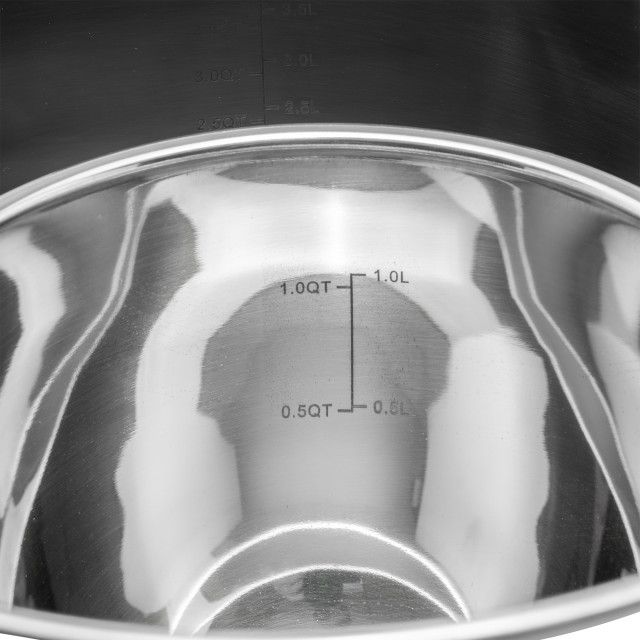 Luxe Kitchen Stainless Steel Mixing Bowls, Set of 2 detail