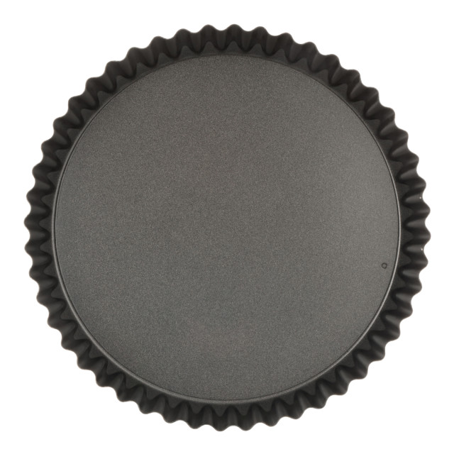 Luxe Kitchen Fluted Loose Base Quiche Pan - 20cm angle