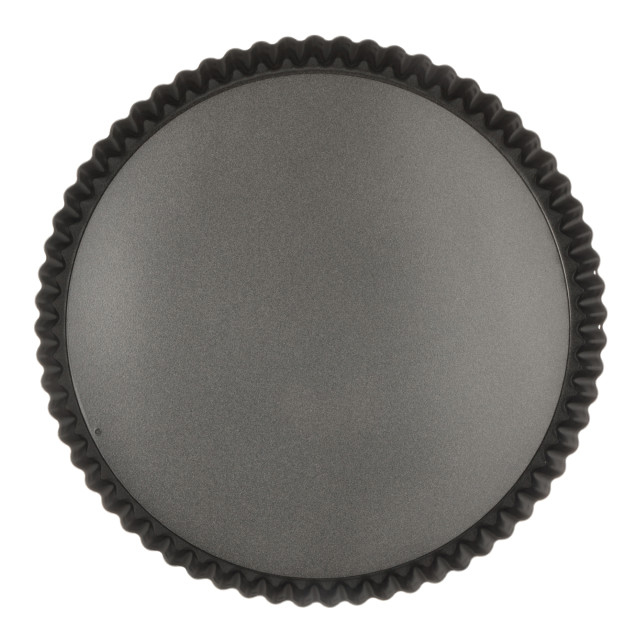 Luxe Kitchen Fluted Loose Base Quiche Pan - 23cm angle