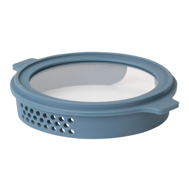 Luxe Kitchen All-In-One Cookware Set, 3-Piece - Mid Blue detail