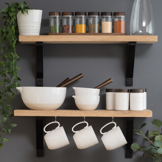 Artisan Street Mixing Bowl - Large on a shelf