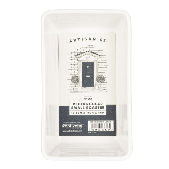Artisan Street Small Rectangular Roaster, 18cm