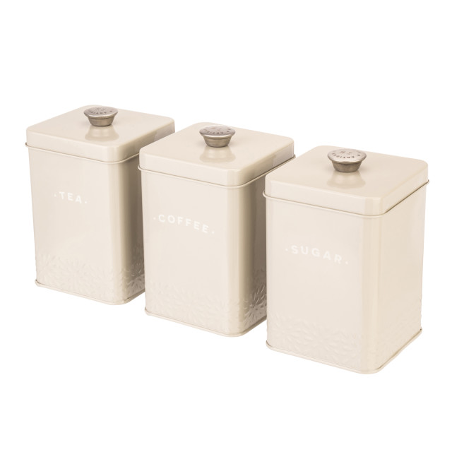 Artisan Street Sugar Storage Canister - Neutral detail with other canisters