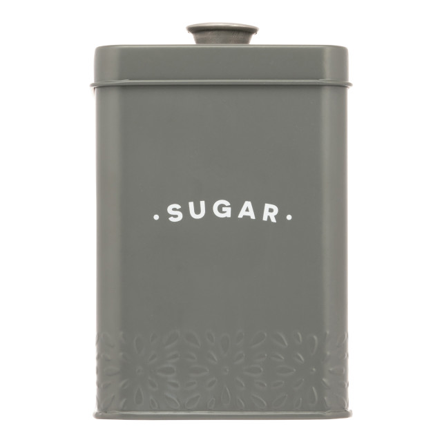 Artisan Street Sugar Storage Canister - Grey angle