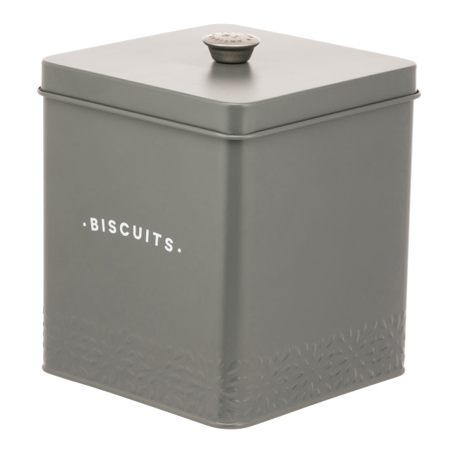 Artisan Street Biscuit Storage Canister - Grey