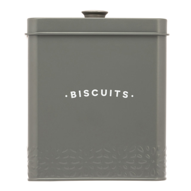 Artisan Street Biscuit Storage Canister - Grey angle