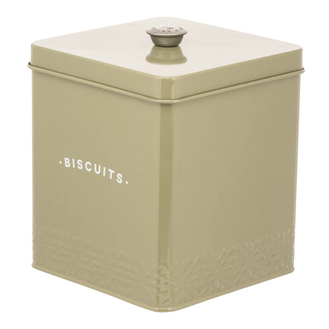 Artisan Street Biscuit Storage Canister - Green