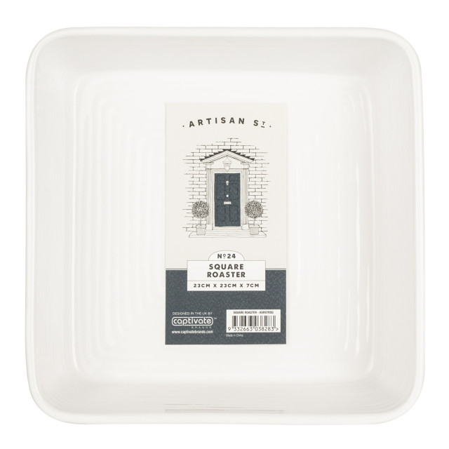 Artisan Street Square Roaster, 23cm packaging