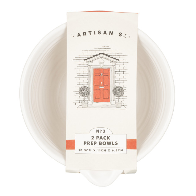 Artisan Street Prep Bowls, 2-Pack packaging