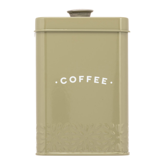Artisan Street Coffee Storage Canister - Green angle