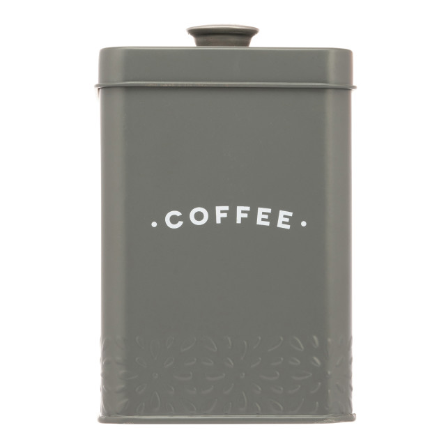 Artisan Street Coffee Storage Canister - Grey angle