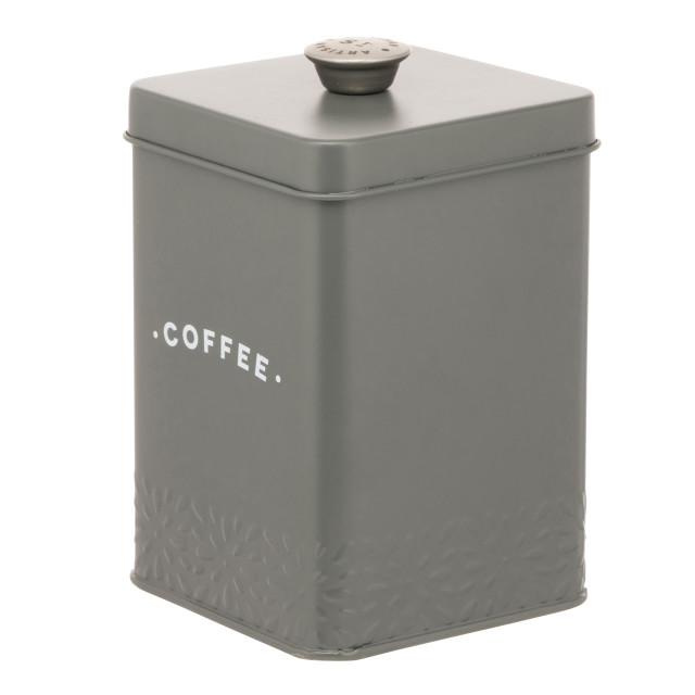 Artisan Street Coffee Storage Canister - Grey