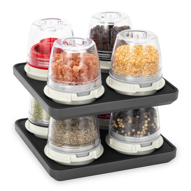 FinaMill Finatray Quartet Tray angle stacked