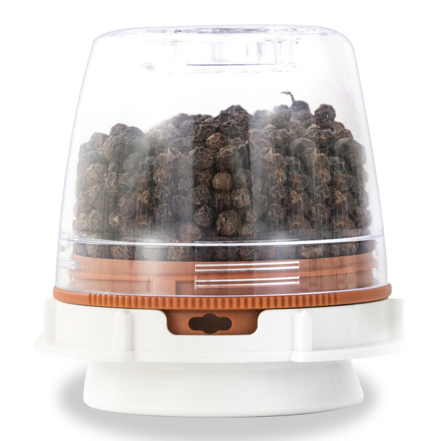 FinaMill FinaPod Peppercorn angle with pepper