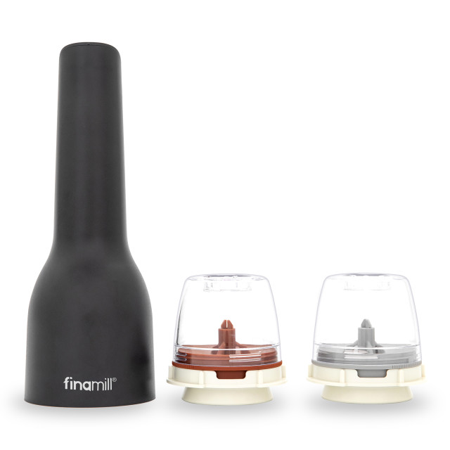 FinaMill Rechargeable Grinder with Pods - Midnight Black