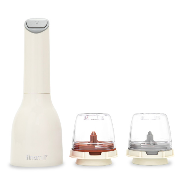 FinaMill Rechargeable Grinder with Pods - Soft Cream
