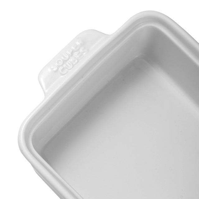 Souper Cubes Stoneware Baking Dishes, Set of 2 detail