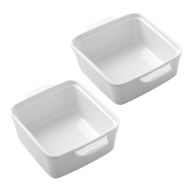 Souper Cubes Stoneware Baking Dishes, Set of 2