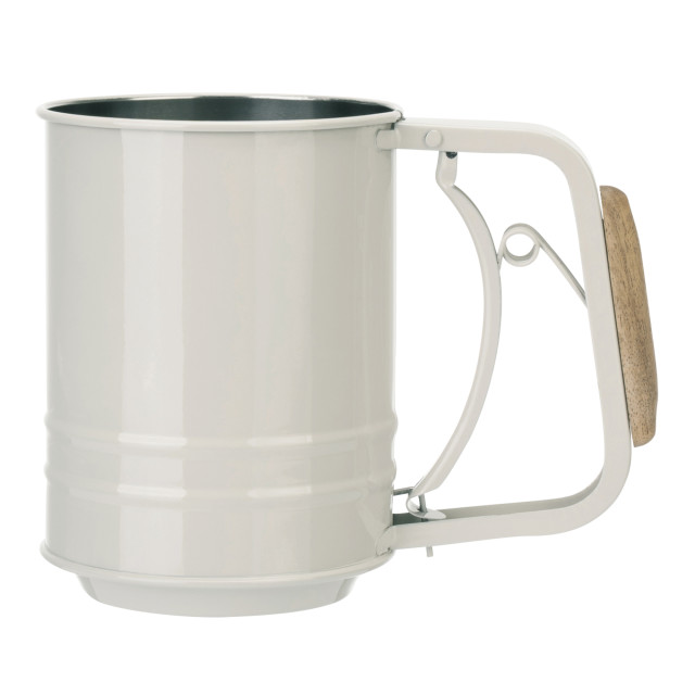 Kitchen Pantry Stainless Steel Flour Sifter angle