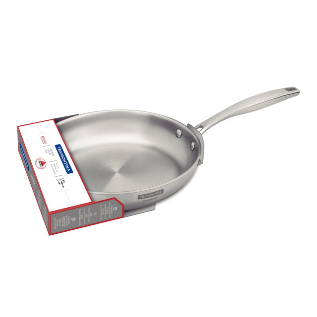 Tramontina Grano Stainless Steel Frying Pan - 30cm packaging