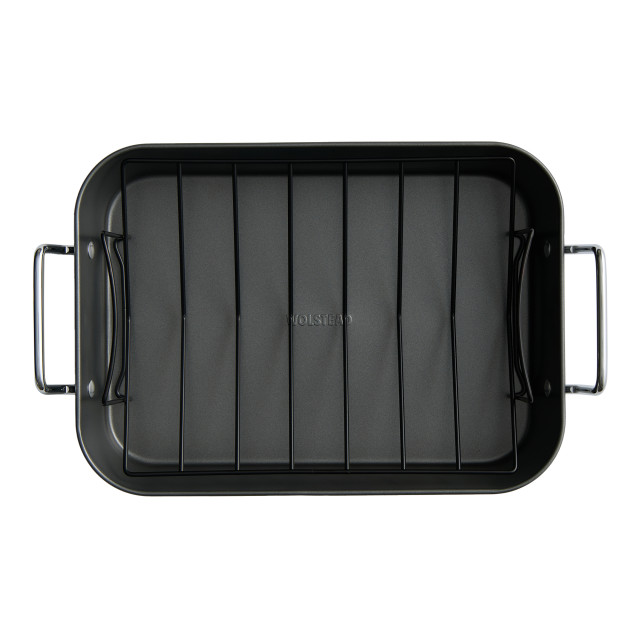 Wolstead Essentials Roaster with Rack angle