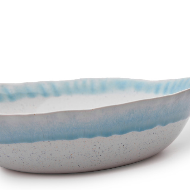Humble & Mash Ibiza Serving Bowl, 30cm - Ocean Tide