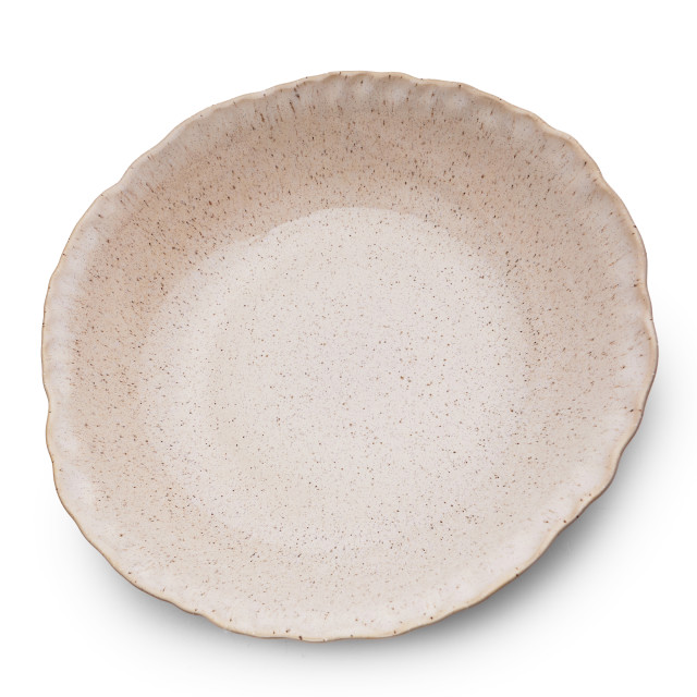 Humble & Mash Ibiza Pasta Bowl, 22cm - Sunset Top View