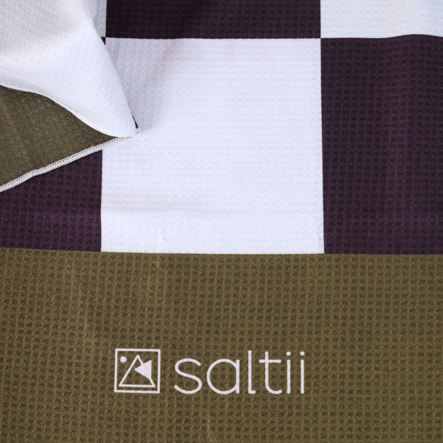 Saltii Kraalbaai Summer Waffle Beach Towel, 80cm x 160cm detail