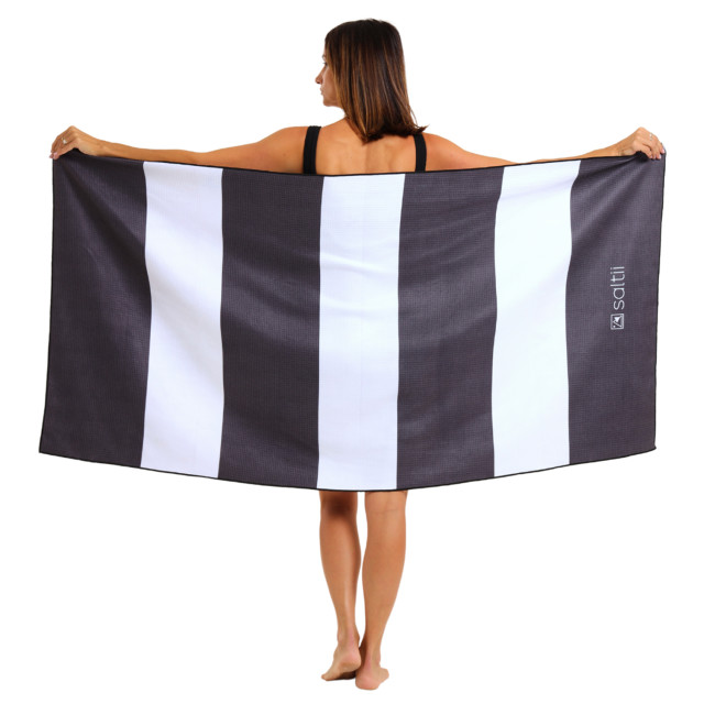 Saltii Noetzie Summer Waffle Beach Towel, 80cm x 160cm showing scale