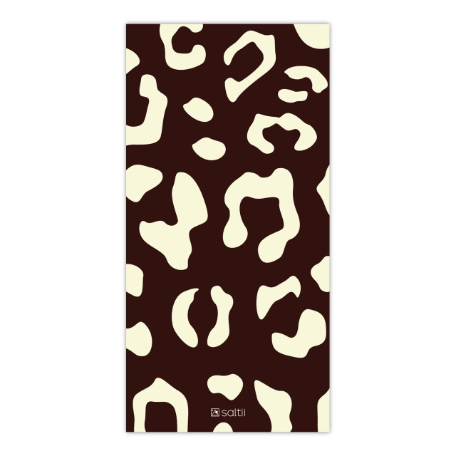 Saltii Neutral Animal Roses Beach Towel, 80cm x 160cm