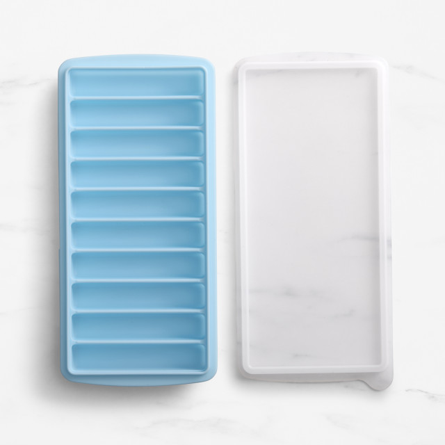 Kitchen Pro Kool 10-Stick Silicone Ice Tray with Lid on the kitchen counter