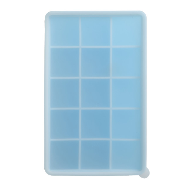 Kitchen Pro Kool 15-Cube Silicone Ice Tray with Lid angle