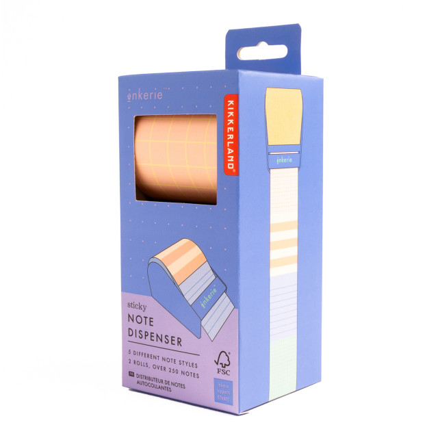 Kikkerland Sticky Note Dispenser packaging