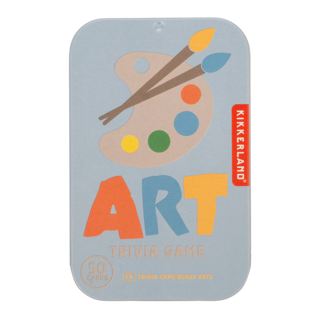 Kikkerland Art Trivia Card Game