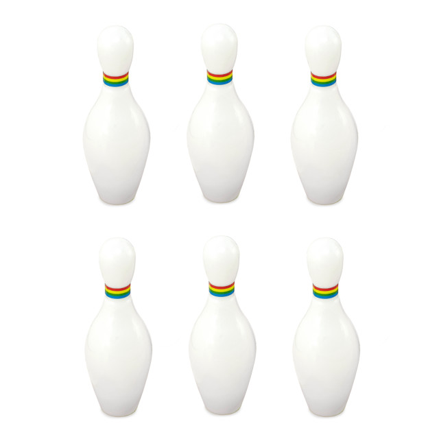 Kikkerland Tabletop Bowling Game detail