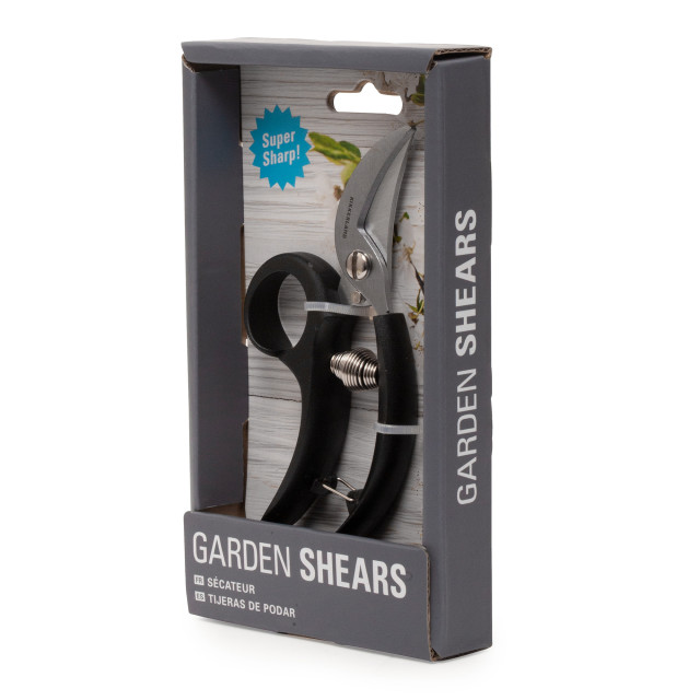 Kikkerland Garden Shears packaging